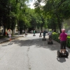 Segwayfahrt der Gymnastiker in Steyr