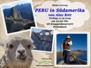 Bildvortrag Peru (NF Pettenbach), 11.10.2019